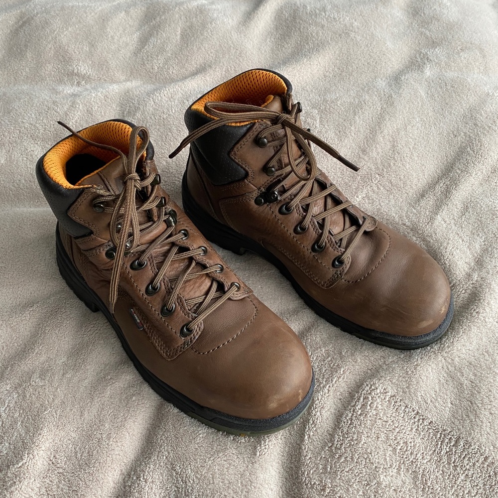 MEN'S TIMBERLAND PRO TITAN 6" ALLOY TOE WORK BOOTS